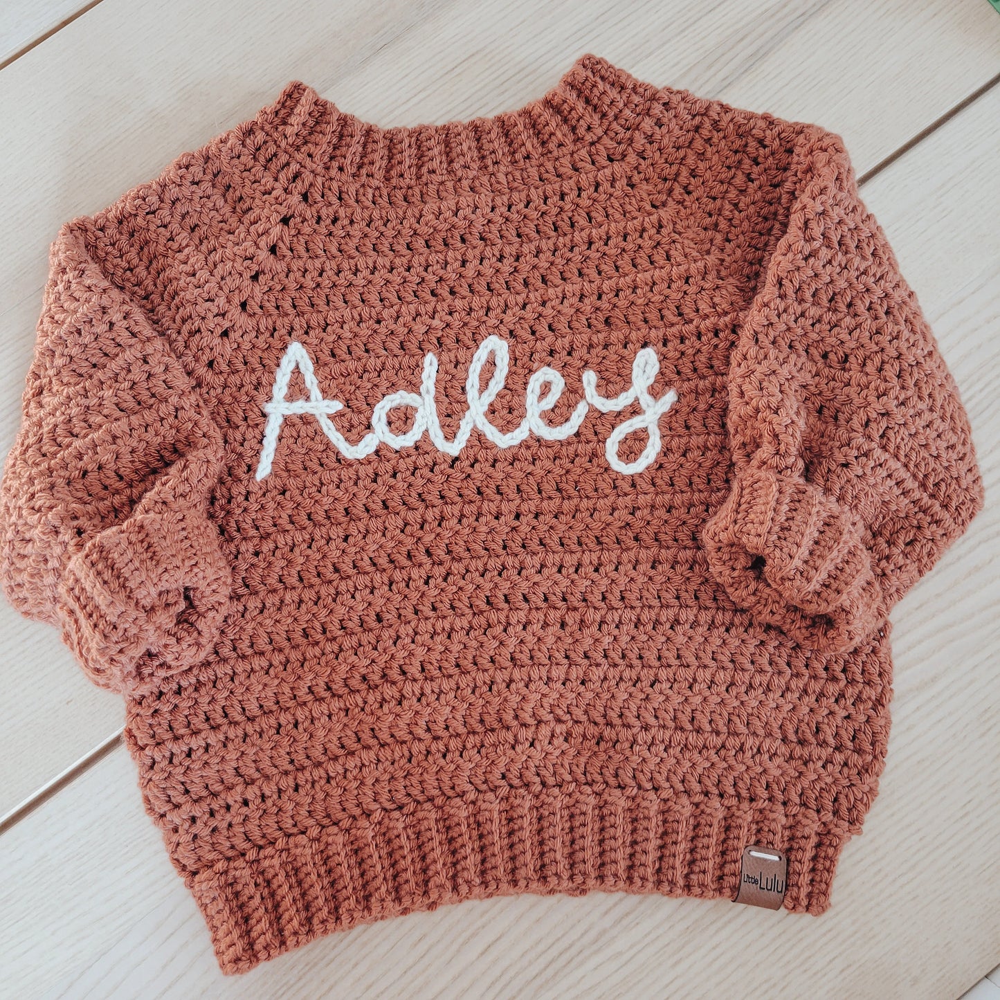 Personalized Pullover